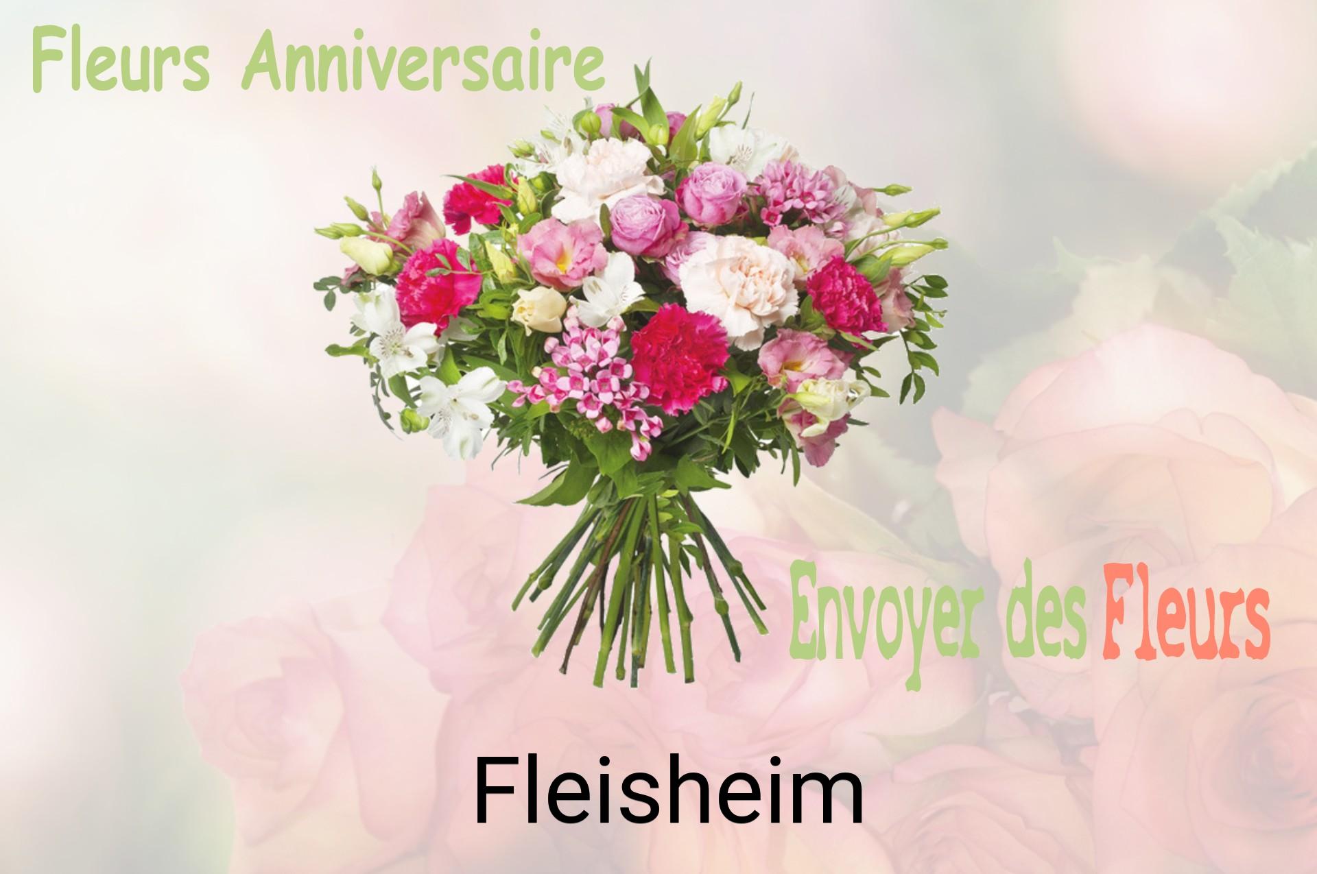 Bouquet de fleurs d’anniversaire livré à Fleisheim