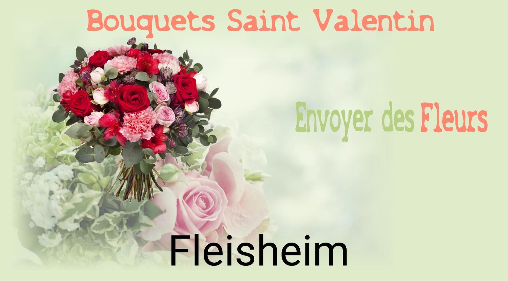 Roses de Saint-Valentin livrées à Fleisheim